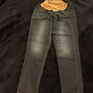 XL maternity stretchy skinny jeans. EUC SFH